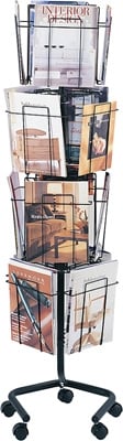 Safco Rotary Floor Display 4139CH - Titan Tools Direct