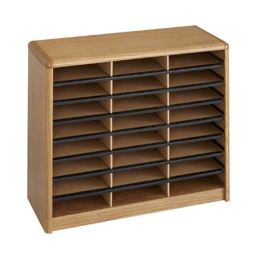 Safco Value Sorter Literature Organizer, 24 Compartment 7111MO