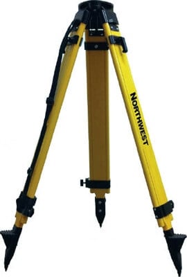 Northwest Instrument Heavy-Duty Wood and Fiberglass Tripod with Dual Clamps NWFT100A NWFT100A Titan Tools Direct
