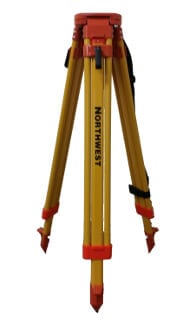 Northwest Instrument Contractor's Aluminum Tripod with Quick Clamps NAT93