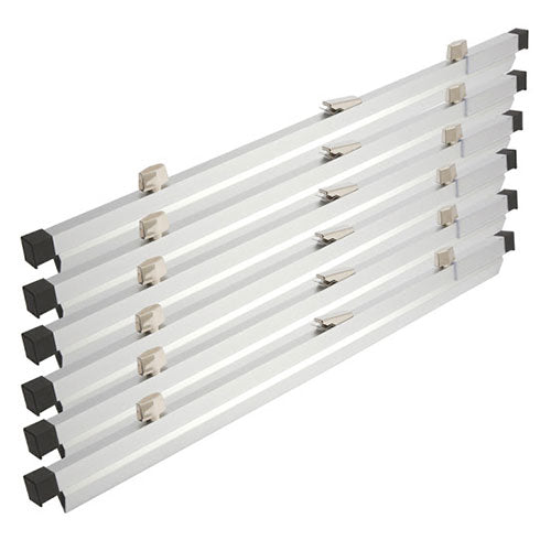 Brookside Design Premium 42" Blueprint Hanging Clamps (Carton of 6 Clamps w/ free clamp wrench) PC642