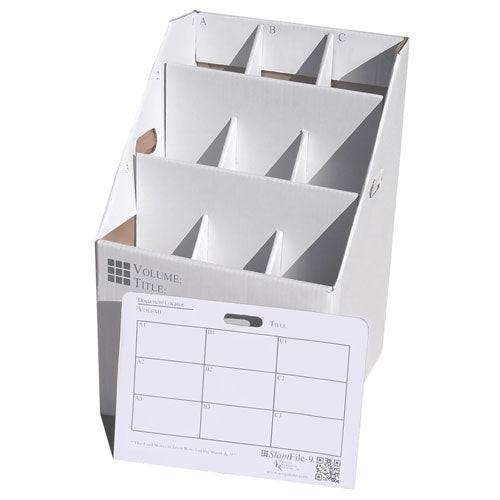 Advanced Organizing Systems - SlantFile-9 Upright Blueprint Roll File