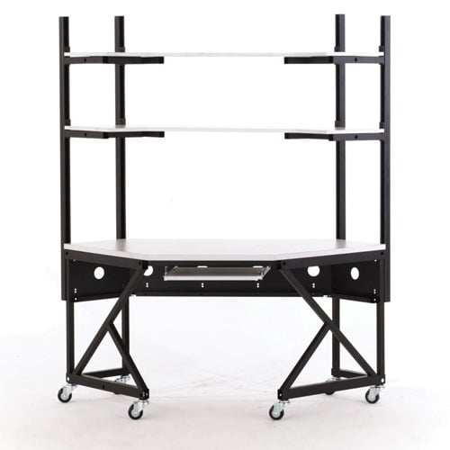Kendall Howard Performance 100 Series Corner LAN Station 5000-3-100-CR - Titan Tools Direct