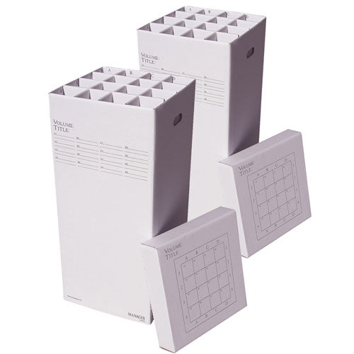 Advanced Organizing Systems - Manager 37 Rolled Document Storage (2-Pack Bundle)