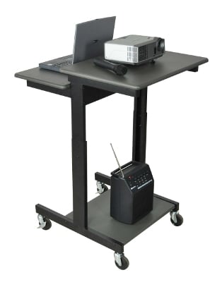 Luxor Mobile Adj Height Presentations Workstation PS3945 ES4576 - Titan Tools Direct