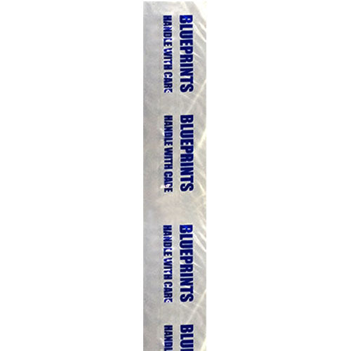 Peep Squirrel 8" x 44" Plastic Blueprint Banner Bags with Dispenser (Roll of 270 Bags) - BB.2.C.08.44 - Titan Tools Direct