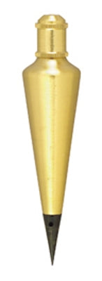 Johnson Level 32 oz. Brass Plumb Bob Model 132 - Titan Tools Direct