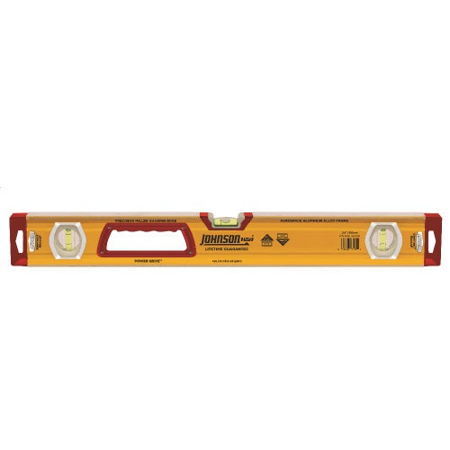 Johnson Level 24" Glo-View Heavy Duty Aluminum Box Level 1717-2400
