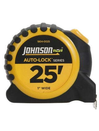 Johnson Level 25 X 1 Auto-Lock Power Tape 1804-0025 - Titan Tools Direct