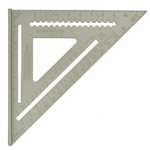 Johnson Level 12" Aluminum Rafter Angle Square RAS-120
