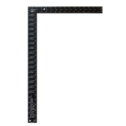 Johnson Level 16 x 24 Black Aluminum Filled Rafter Square CS7 ES5014 - Titan Tools Direct