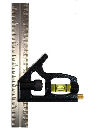 Johnson Level 6 Inch/Metric Professional Combination Square - 406EM ES5046 - Titan Tools Direct