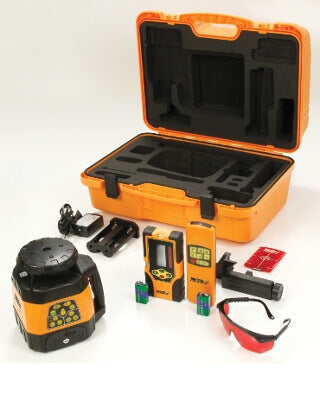 Johnson Level Electronic Self-Leveling Horizontal & Vertical Rotary Laser Kit - 40-6529