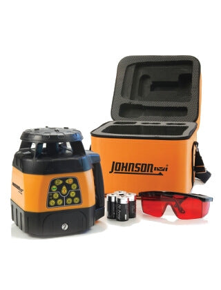 Johnson Level Electronic Self-Leveling Horizontal & Vertical Rotary Laser - 40-6526 ES5069 - Titan Tools Direct