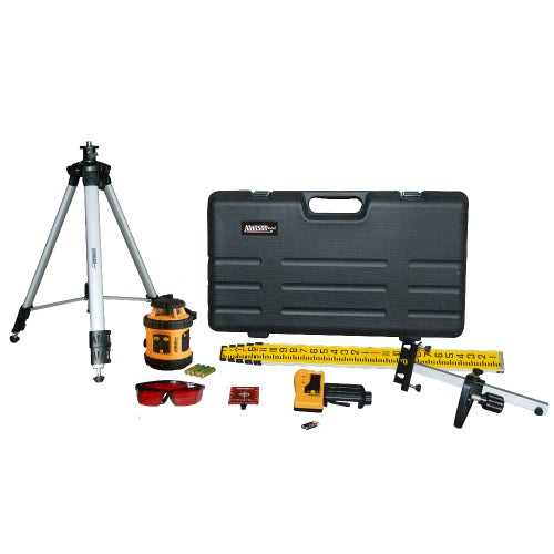 Johnson Level Self-Leveling Rotary Laser System - 40-6517