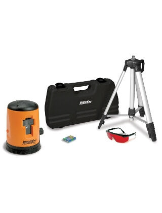 Johnson Level Self-Leveling Cross-Line Laser Kit - 40-0921