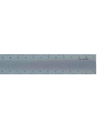 Alumicolor - Series L2R Aluminum Flat Scale - 12 inch (3136-1)