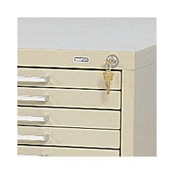 Safco Lock Kit 4983 (Use with 10-Drawer Cabinet 4986 ONLY)