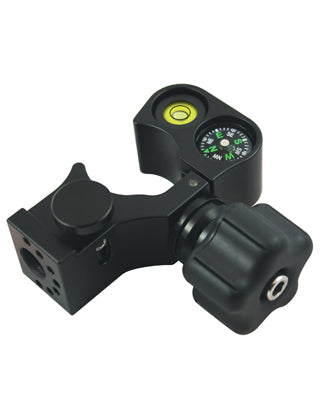 SitePro Quick Release SureGrip Clamp with Vial and Compass 10-5215X ES5871 - Titan Tools Direct