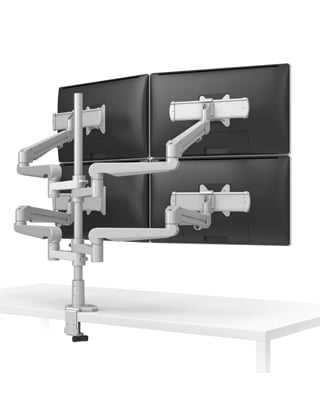ESI 4-Monitor Arm EVOLVE4-FMS ES5957 - Titan Tools Direct