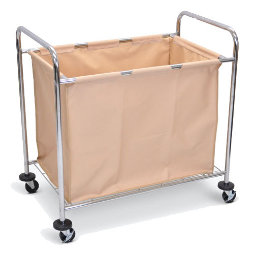 Luxor Laundry Cart - Steel Frame and Canvas Bag - HL14 - Titan Tools Direct