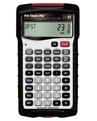 Calculated Industries Pipe Trades Pro Calculator 4095