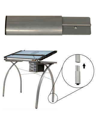 Studio Designs 10051 - Futura Leg Extension - Silver  - Titan Tools Direct