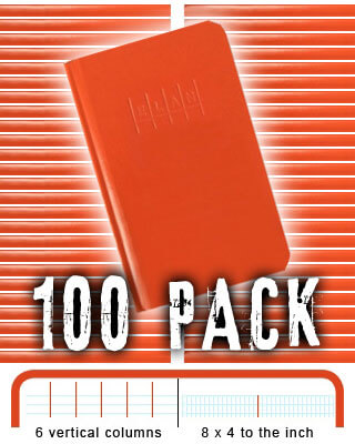 Elan King-Size Field Book E64-8x4K - 100 PACK BUNDLE - Titan Tools Direct