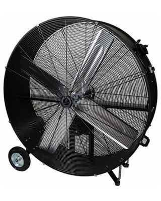 TPI Commercial Belt Drive 48 Portable Blower Fan - CPB 48-B ES6479 - Titan Tools Direct