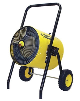 TPI 30KW Unit - Heat Wave Electric Salamander - FES-3048-3A ES6489 - Titan Tools Direct