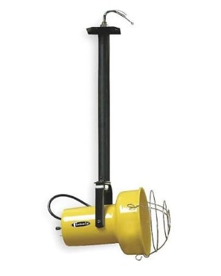 TPI Loading Dock Lights - Ceiling Mounted Incandescent Flex Arm - DKL25FLX