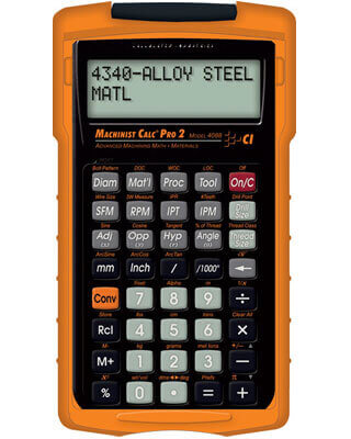 Calculated Industries 4088 - Machinist Calculator PRO 2 ES6855 - Titan Tools Direct