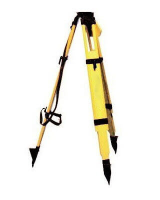 Futtura 60-WDF20 - Wood/Fiberglass Flat Head Tripod with Quick Clamps ES6902 - Titan Tools Direct