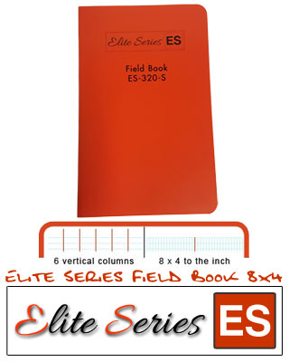 Elite Series Economy Field Book E64-8x4S ES6911 - Titan Tools Direct