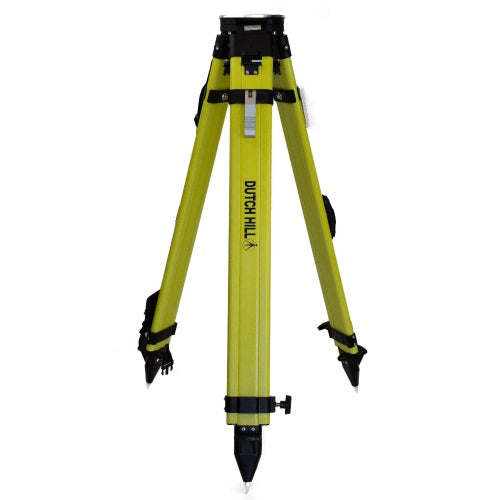 Dutch Hill DH01-018-DC - Heavy Duty Surveyors Tripod with Round Aluminum Head (Dual Clamp) ES7135 - Titan Tools Direct