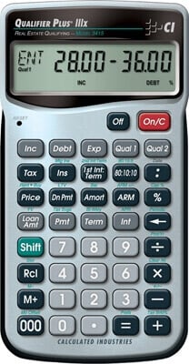 Calculated Industries Qualifier Plus IIIx 3415