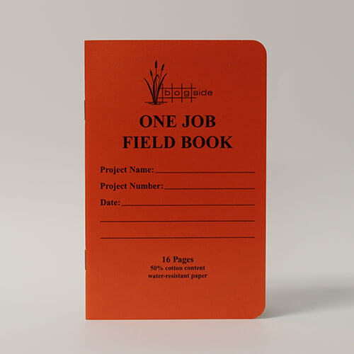 Bogside Publishing B-320 One Job - Field Book - Titan Tools Direct