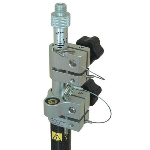 Seco Robotics Carbon Fiber Two Section Prism Pole - cm/10ths Graduations (5129-72)