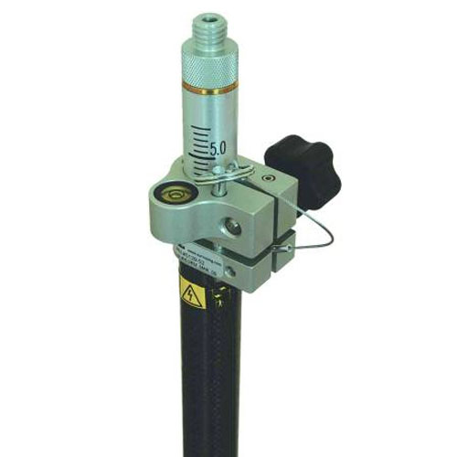 Seco Carbon Fiber Robotics One Section Prism Pole - Outer GM Graduation (5129-53-GM)