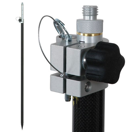 Seco Carbon Fiber Robotics One Section Prism Pole - Metric Graduations (5129-53)