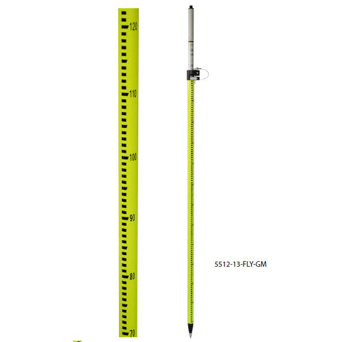 Seco 5512-13-FLY-GM - Aluminum GNSS Pole with Locking Pins