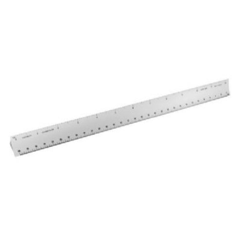 Alumicolor - Hollow Aluminum Triangular Engineer Scale - 12 inch (3230-1)