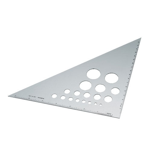 Alumicolor - 45/90 Degree Triangle - 8 inch (5281-1)