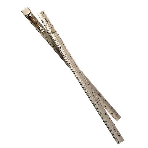 Alumicolor - Architect Pocket Scale with Clip- 6 inch (3011-1)