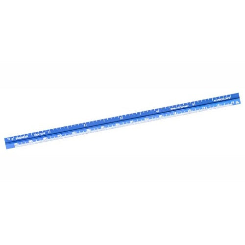 Alumicolor - Aluminum Triangular Engineer Scale - 6 inch - Blue (3210-5)