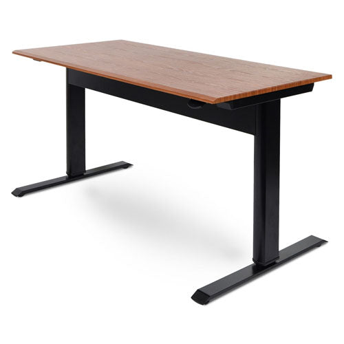 Luxor SPN56F-BK-TK - 56 Pneumatic Adjustable Height Standing Desk - Titan Tools Direct
