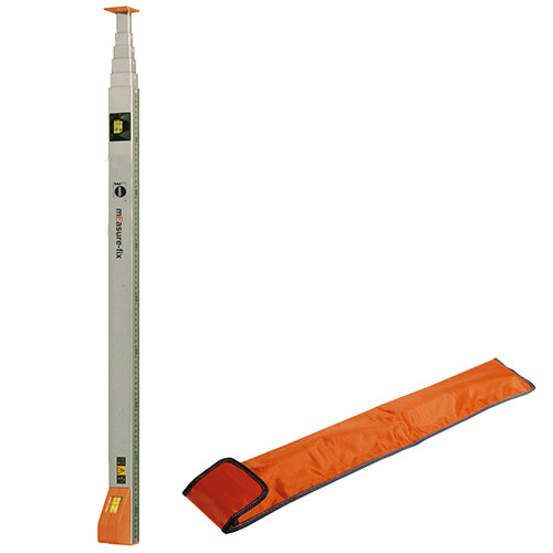 Nedo - Measure Fix Telescopic Rule - 28 to 118 inch (F380113-185)