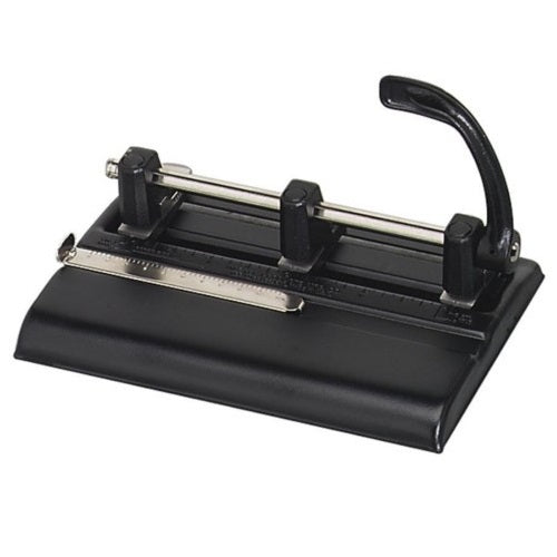 Martin Yale 1325B - Master Adjustable Hole Punch with Lever Handle - 9/32" Hole Diameter