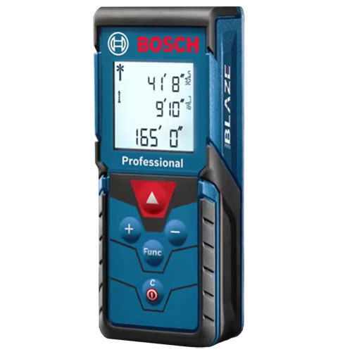 Bosch GLM165-40 - Blaze Pro Digital Laser Distance Measuring Tool with 165 Foot Range ES8613 - Titan Tools Direct