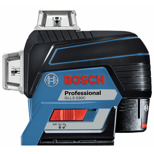 Bosch GLL3-330C - 360 Degree Connected Three-Plane Leveling and Alignment-Line Laser - Titan Tools Direct